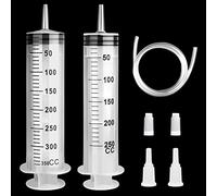 Jeringuilla Grande 350ml/250ml Jeringa Grande Jeringuillas Geringuillas Jeringa Aceite Coche para Laboratorio Industrial Jardín y alimentación de mascotas
