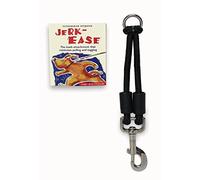 JERK-EASE Accesorio de Correa para Perro Bungee: el Amortiguador Patentado Protege a tu Perro y Funciona con Cualquier Correa y Collar (arnés) una Correa retráctil imprescindible. Haz Clic en el