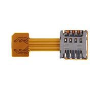 JERKKY Hybrid Doble Tarjeta SIM Dual Adaptador Micro SD para Android Phone Extender Nano Mic Micro a Nano