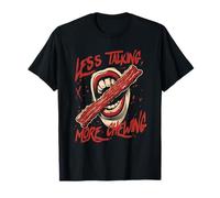 Jerky De Ternera Biltong Pemmikan Less Talking More Chewing Camiseta