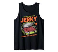 Jerky - Diseño de la merienda de los exploradores Camiseta sin Mangas