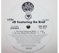 Jermaine Dupri (JD) - Party continues/We just wanna party (US, 3/2 versions, 1998, & Da Brat) / Vinyl Maxi Single [Vinyl 12'']