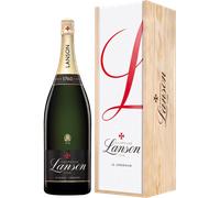 Jéroboam - Champagne Lanson - Le Black Création - Caja De Madera
