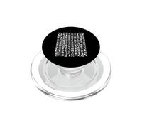 Jeroglíficos egipcios Egipto Símbolos Rey Faraón PopSockets PopGrip para MagSafe
