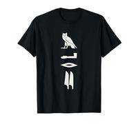 Jeroglíficos egipcios Historia egiptóloga Camiseta