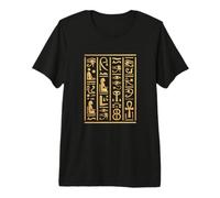Jeroglíficos Egipcios I Arqueología De Los Dioses Egipcios Camiseta Premium