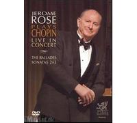 Jerome Rose Plays Chopin Live in Recital (2 Sonatas, 4 Ballades) [Reino Unido] [DVD]