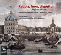 Jerónimo Francisco de Lima Rabbia, Furor, Dispetto (CD) Album (Importación USA)