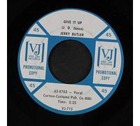 JERRY BUTLER - for your precious love / give it up 45 rpm single