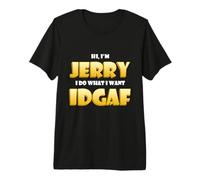Jerry Costume Idgaf Funny Meme Halloween Costume For Jerrys Camiseta Premium