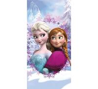 Jerry Fabrics Anna Elsa Frozen - Toalla de ducha (70 x 140 cm)