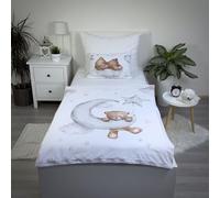 Jerry Fabrics Baby Ropa de Cama con Osito De Nube 100x135 CM 100%Algodón