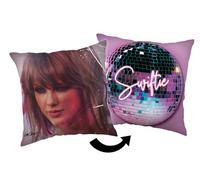 Jerry Fabrics Cojín decorativo Taylor Swift, tacto suave, 40 x 40 cm
