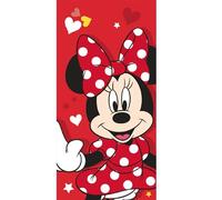 Jerry Fabrics Disney Minnie Mouse - Toalla de ducha, 70 x 140 cm, color rosa