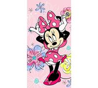 Jerry Fabrics Disney Minnie Mouse Toalla de Playa Toalla Ducha Baño 70 X 140CM