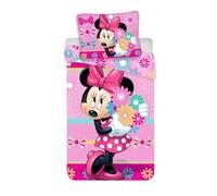 Jerry Fabrics 17BS167 Funda Nórdica, Algodón, Rosa, Individual, 3x200x3 cm