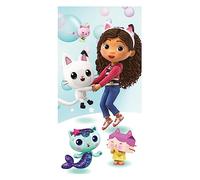 Jerry Fabrics Gabby's Dollhouse - Toalla de playa (70 x 140 cm)