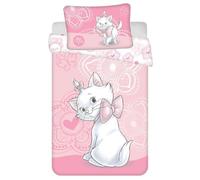 Jerry Fabrics - Juego de Cama (100% algodón, Funda nórdica de 100 x 135 cm, Funda de Almohada de 40 x 60 cm), Color Rosa