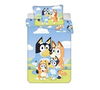 Jerry Fabrics Juego de Ropa de Cama Infantil para bebé: Funda nórdica de 100 x 135 cm y Funda de Almohada de 40 x 60 cm, Reversible, 100% algodón, para niños y niñas