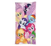 Jerry Fabrics Poncho, Algodón, Multicolor, Tamaño 70x140 cm