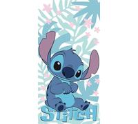 Jerry Fabrics Toalla de baño Disney Lilo & Stitch, suave, tamaño: 70 x 140 cm, 100% algodón