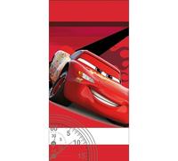 Jerry Fabrics – Toalla de baño Cars – 70x140 cm, 100% algodón – Playa/ducha para niñas y niños