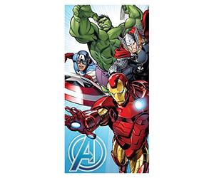 Jerry Fabrics - Toalla de Los Vengadores de Marvel, color azul