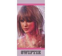 Jerry Fabrics Toalla de playa y baño, 70 x 140 cm, Taylor Swift, 100% algodón Oeko Tex Standard 100