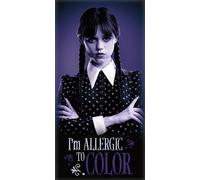 Jerry Fabrics Wednesday Toalla de baño, toalla de playa, 70 x 140 cm, algodón, lavable