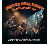 JERRY GARCIA, BOB WEIR, JOHN KAHN - SAN FRANCISCO 1987