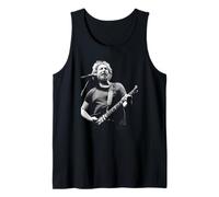 Jerry Garcia Grateful Dead Live Tocando en la Banda Camiseta sin Mangas