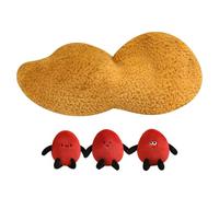 Jerry Kate Peanut Pillow - Lindos Juguetes Panut Plush Toys Dolls Regalos De Felpa De Regalos Para Niños | Cambiadores Decorativos De Muñeca De Forma Creativa De Maní Concha Realista Y Una Cara D