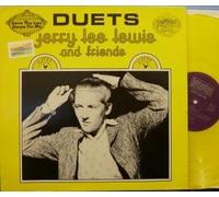 JERRY LEE LEWIS AND FRIENDS - DUETS LP (VINYL ALBUM) GERMAN SUN 1978