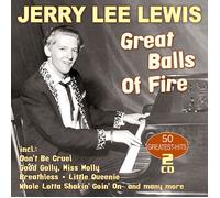 Jerry Lee Lewis Great Balls of Fire: 50 Greatest Hits (CD) Album