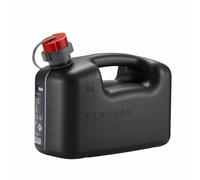 Jerrycan bidón de gasolina combustible Pressol de polietileno negro con pico fl