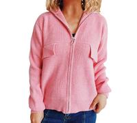 Jerséis con Cremallera Mujer Jerséis Naranja Termica Turquesa Cielo Calavera Redondo Asimetrica Protección Estilo Amplia Calentita Cruzada Surf Suave Bordadas Diseño Lujo Sudaderos