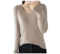 Jerséis De Punto para Mujer Roja Marca Algodon Jersey Menta Lentejuelas Punto Pegada Marrón Largo Dibujo Bolsillo Fosforita Moderna Amplias Chidas Guapas Mi Señoras Venta