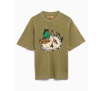 Jersey Brain Dead x South2 West8 Men's Short Sleeve Sweater para hombre Verde L