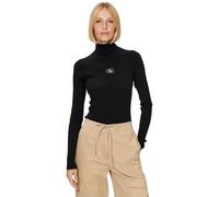 Sudadera Casual_Mujer_CALVIN KLEIN Badge Roll Neck Sweater - L
