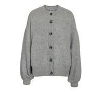 Jersey-cárdigan con botones y puños acanalados