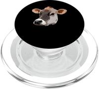 Jersey Cattle Motivo Granjero torro Animal Ternera con Vaca PopSockets PopGrip para MagSafe