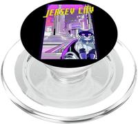 Jersey City Gato Anime Paisaje Urbano New Jersey EE. UU. PopSockets PopGrip para MagSafe