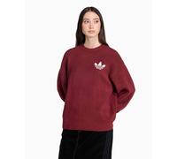 Jersey con logo Relaxed adidas Originals Athletic Department para mujer Burdeos M