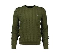Jersey de algodón trenzado con cuello redondo Gant 2XL