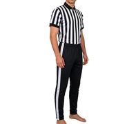 Jersey de Árbitro de Hockey Uniforme A Rayas Negras Y Blancas
