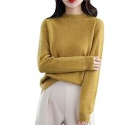Jersey De Cuello Alto De Lana Merino 100% para Mujer Otoño Invierno Manga Larga Jersey De Cuello Alto De Cachemira Primera Línea Prêt À Porter Jerséis De Punto Sin Costuras