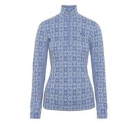 Kari Traa Rose H/Z, camiseta interior de esquí, mujer, azul claro 40(L) Iris