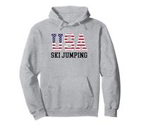 Jersey de esquí con Bandera de EE. UU Sudadera con Capucha