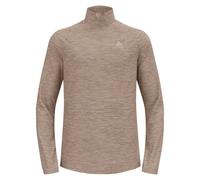 Jersey de hombre Odlo Mid layer 1/2 zip ESSENTIAL THERMAL (cinder melange)