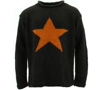 Jersey De Lana Gruesa Tejido Punto Estrella LoudElephant Hecho A Mano